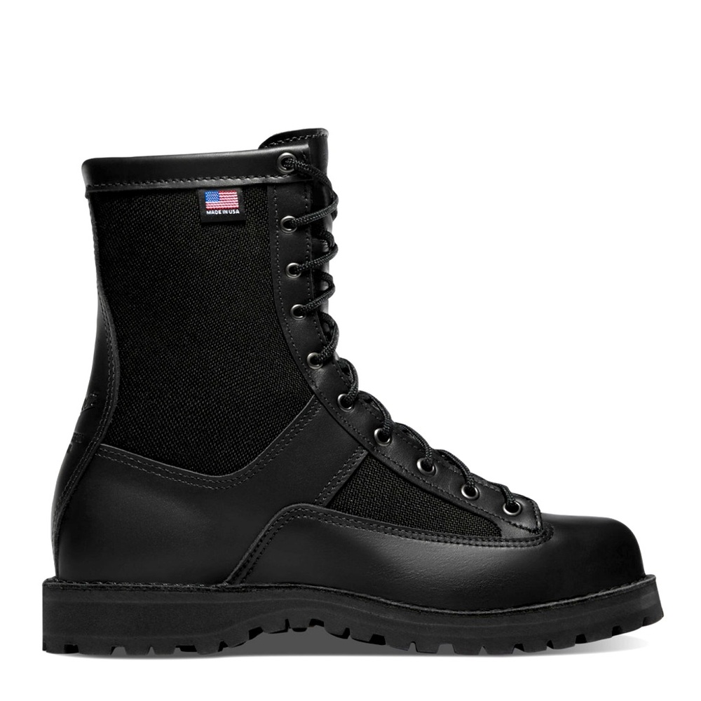 Danner Acadia Black 8” Military Combat Lace Up Men’s Boots 400g Thinsulate